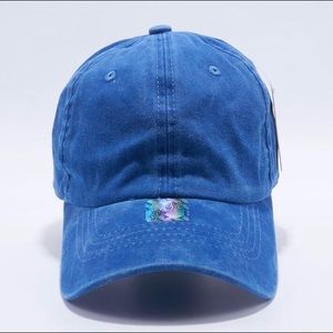 Royal blue daddy cap